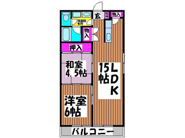 ライフステージⅤの物件間取画像